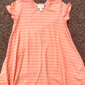 Orange stripe Scarlett dress from Lularoe